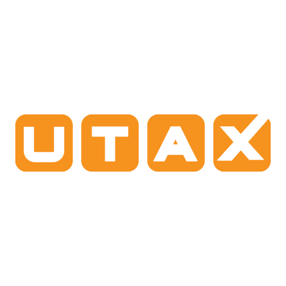 Utax Faxsystem H Instruction Handbook Manual