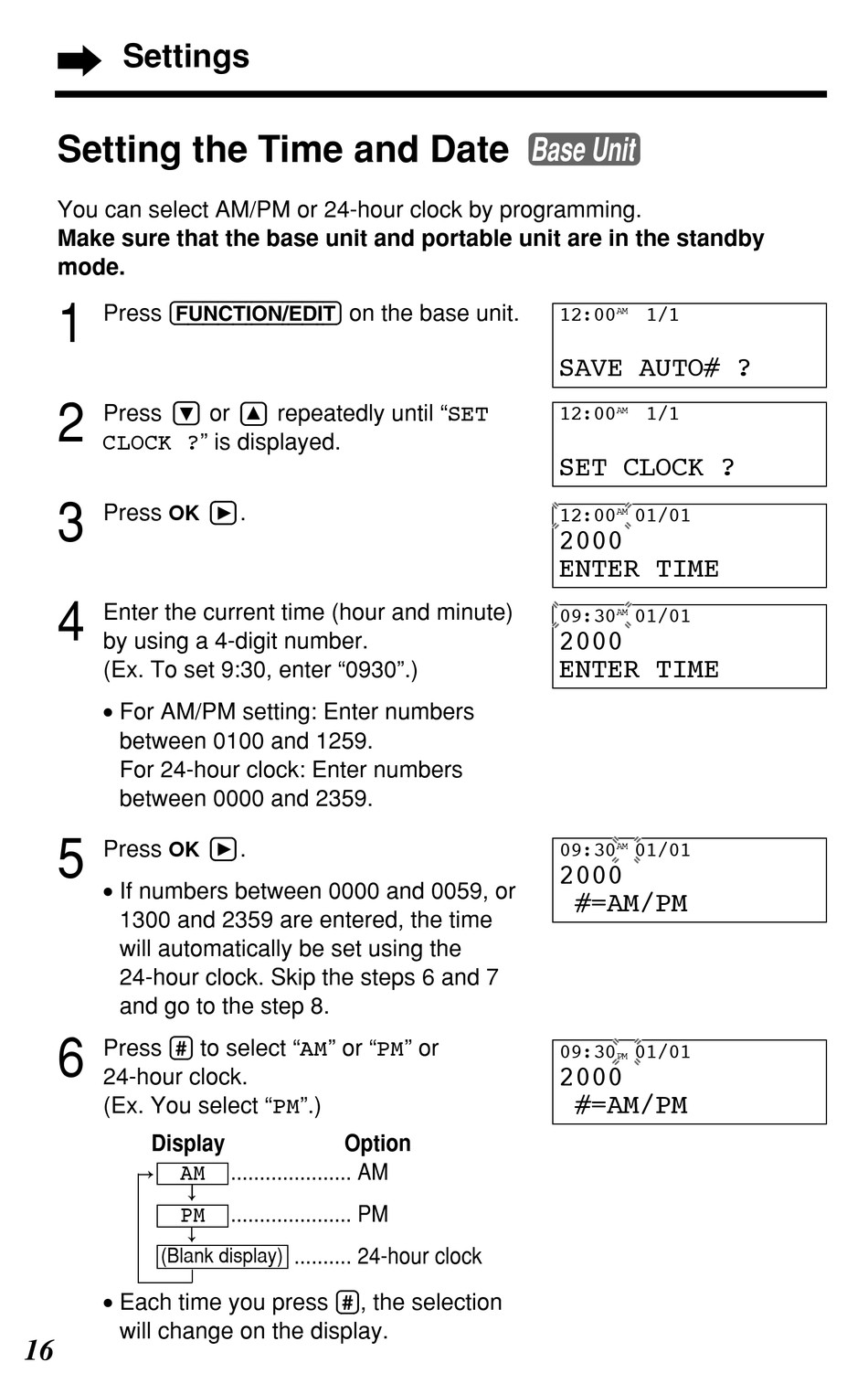 How to Change Time on Panasonic Phone  