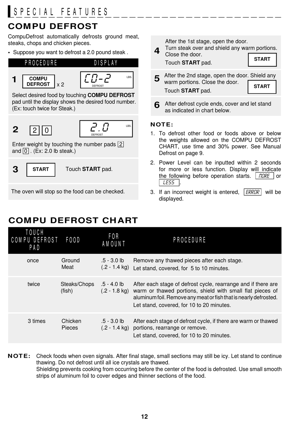 samsung microwave heating problem