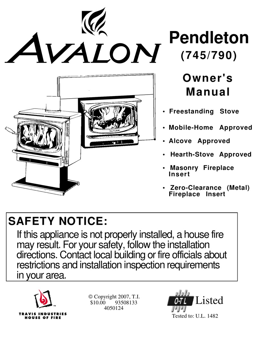 AVALON PENDLETON 745 OWNER
