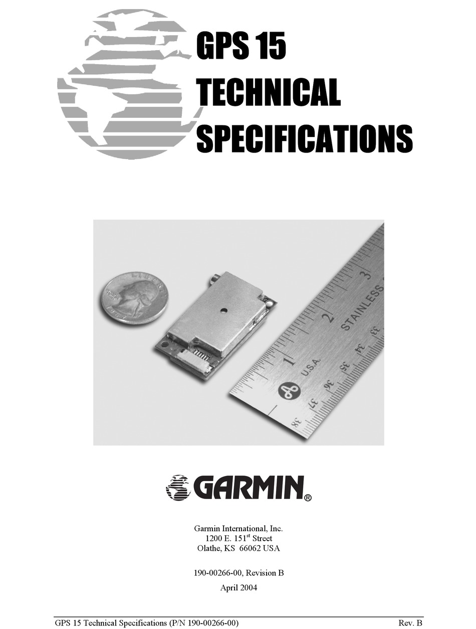 garmin gps 15