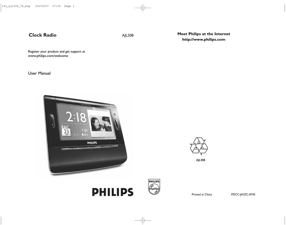 CES 2008] Radio y marco digital Philips AJL308