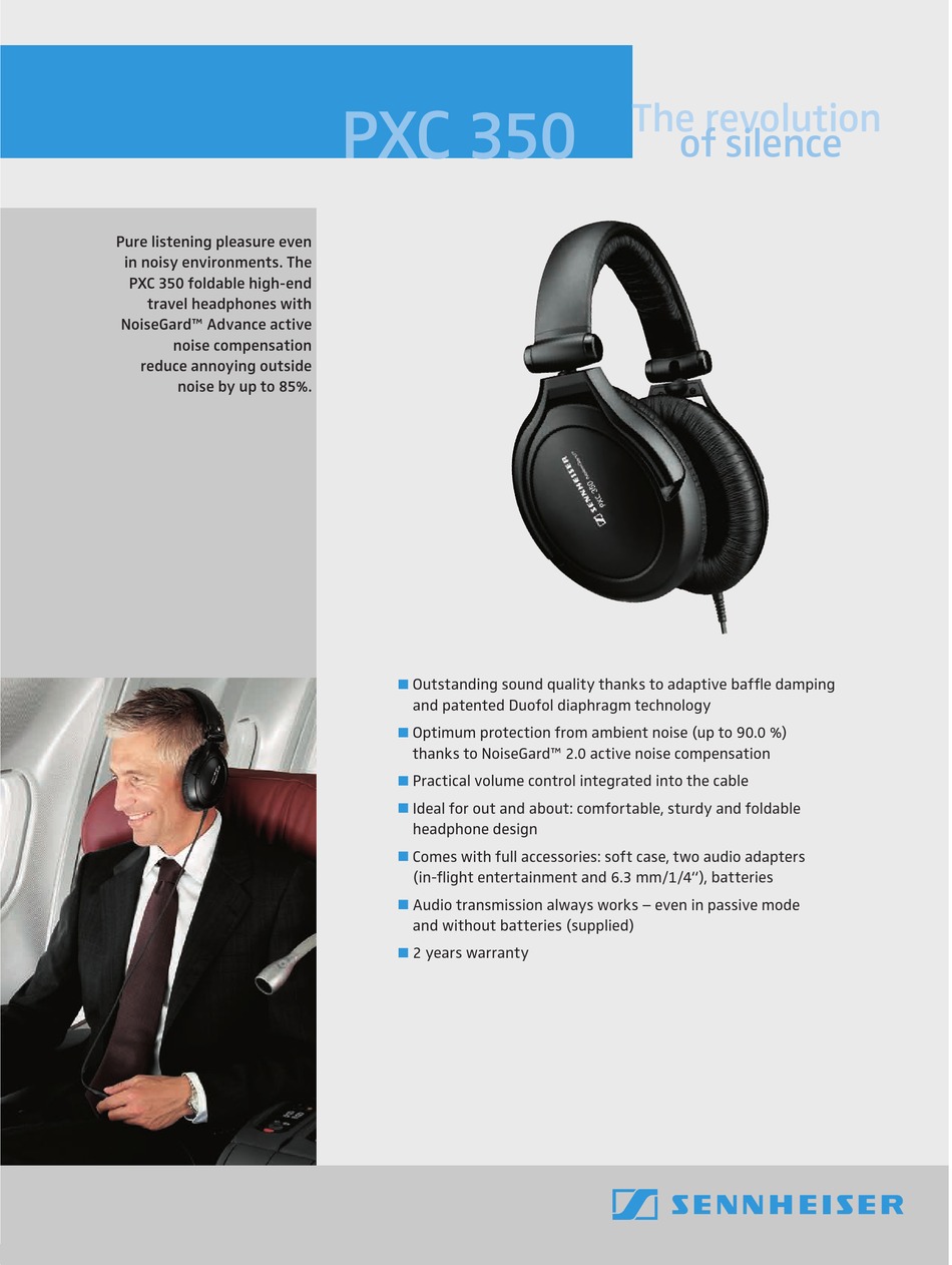 Sennheiser pxc outlet 350