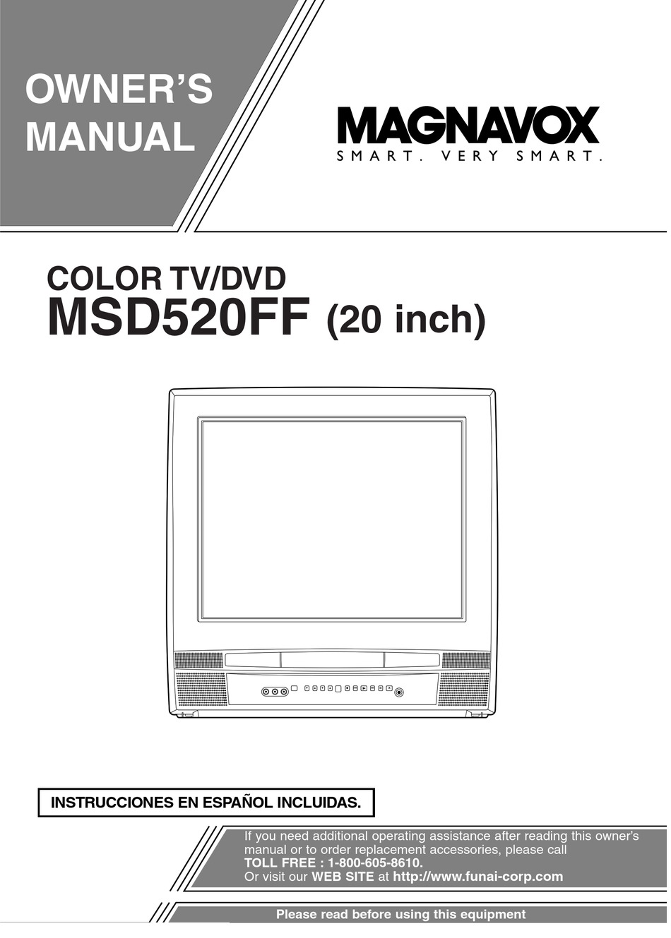 MAGNAVOX MSD520FF OWNER'S MANUAL Pdf Download | ManualsLib