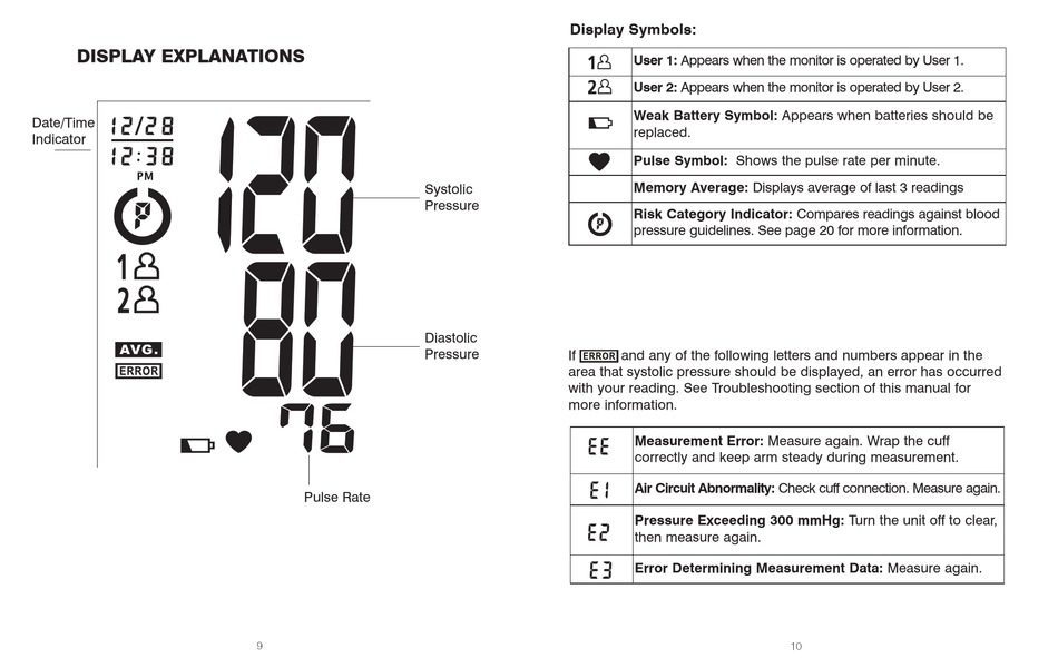 User manual Homedics BPA-110 (English - 34 pages)