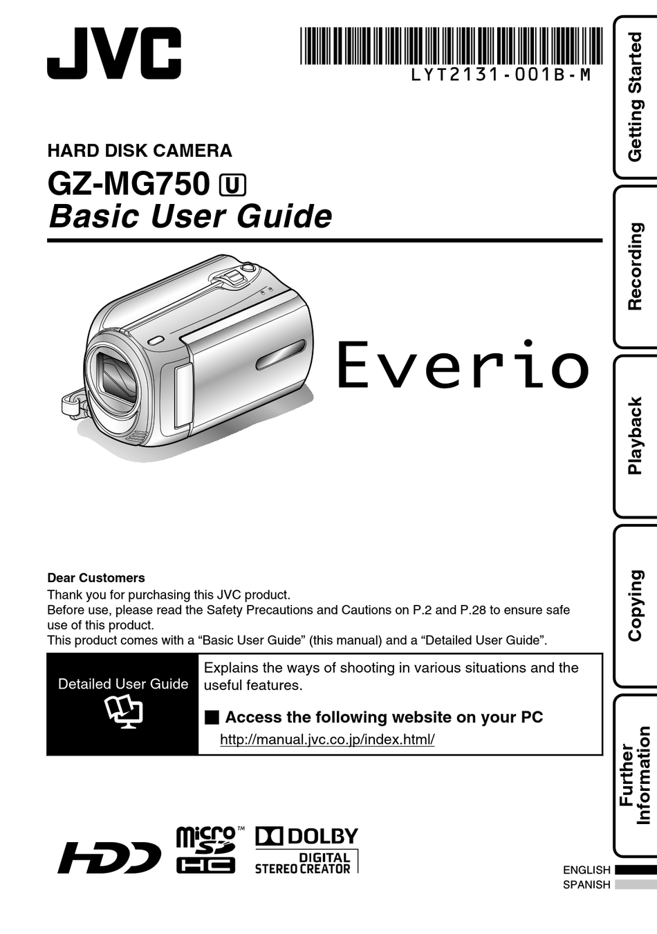 jvc everio gz mg630 software download