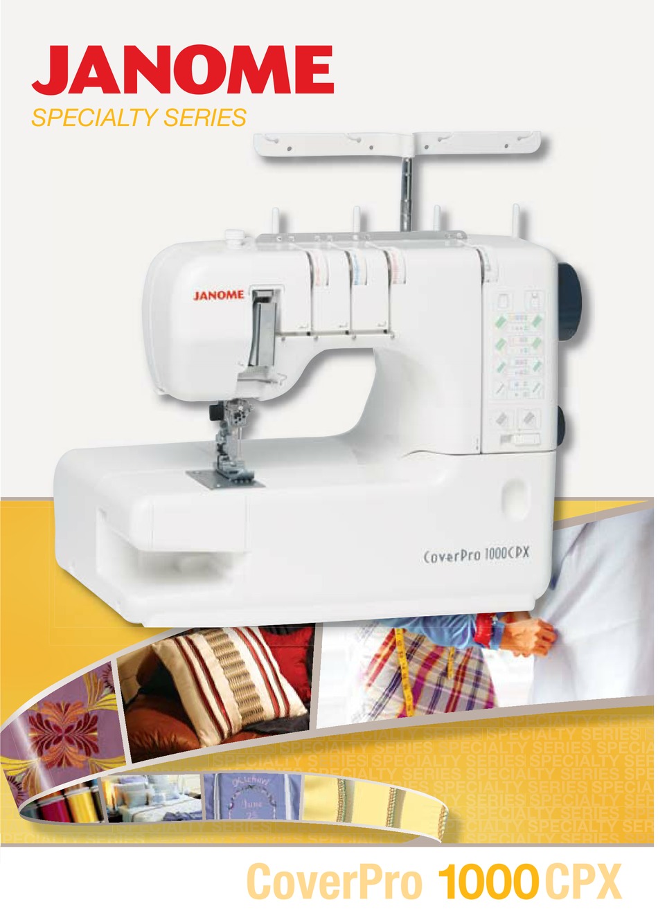 JANOME COVERPRO 1000CXP BROCHURE Pdf Download | ManualsLib