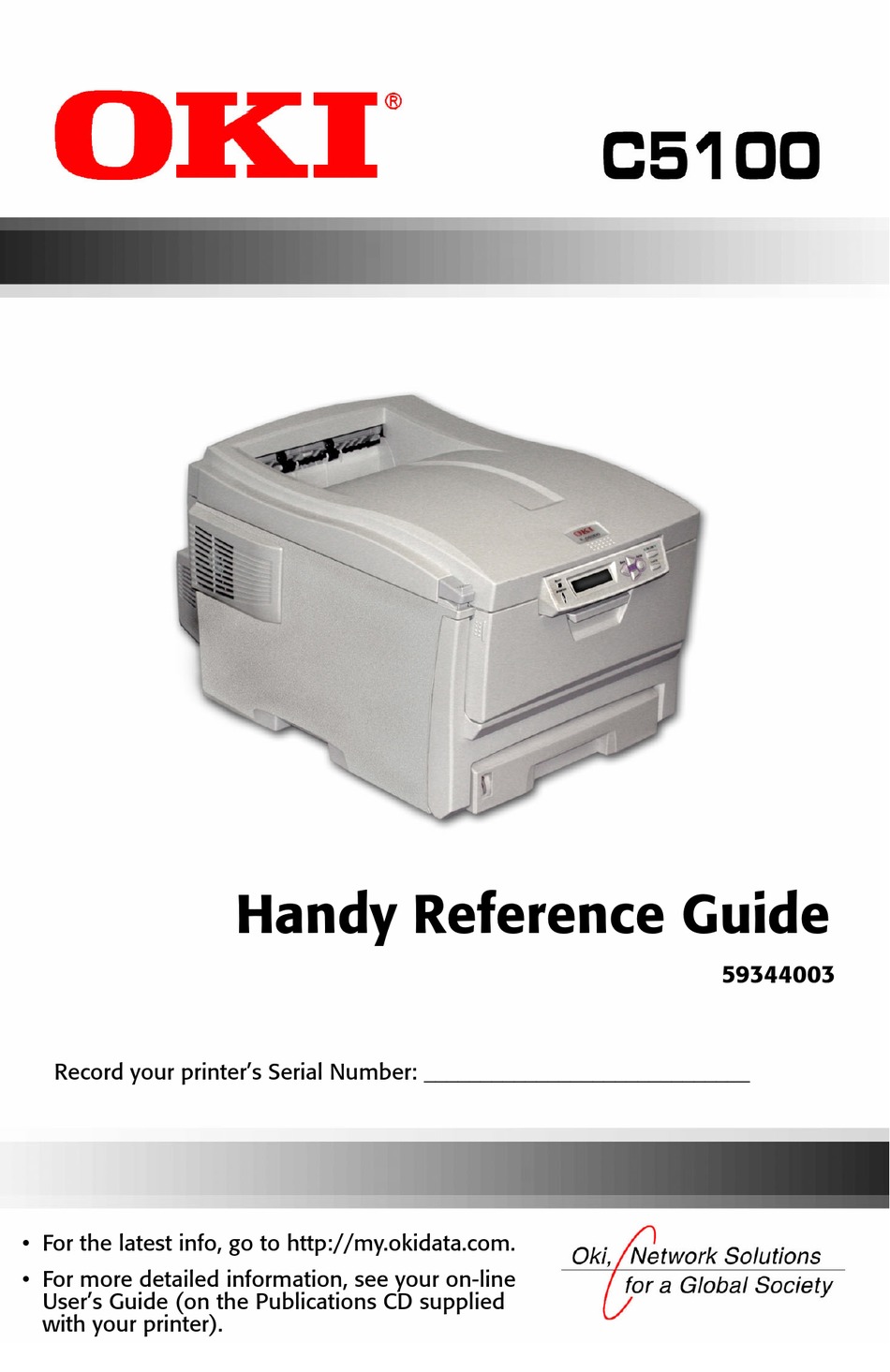 OKI C N REFERENCE MANUAL Pdf Download ManualsLib