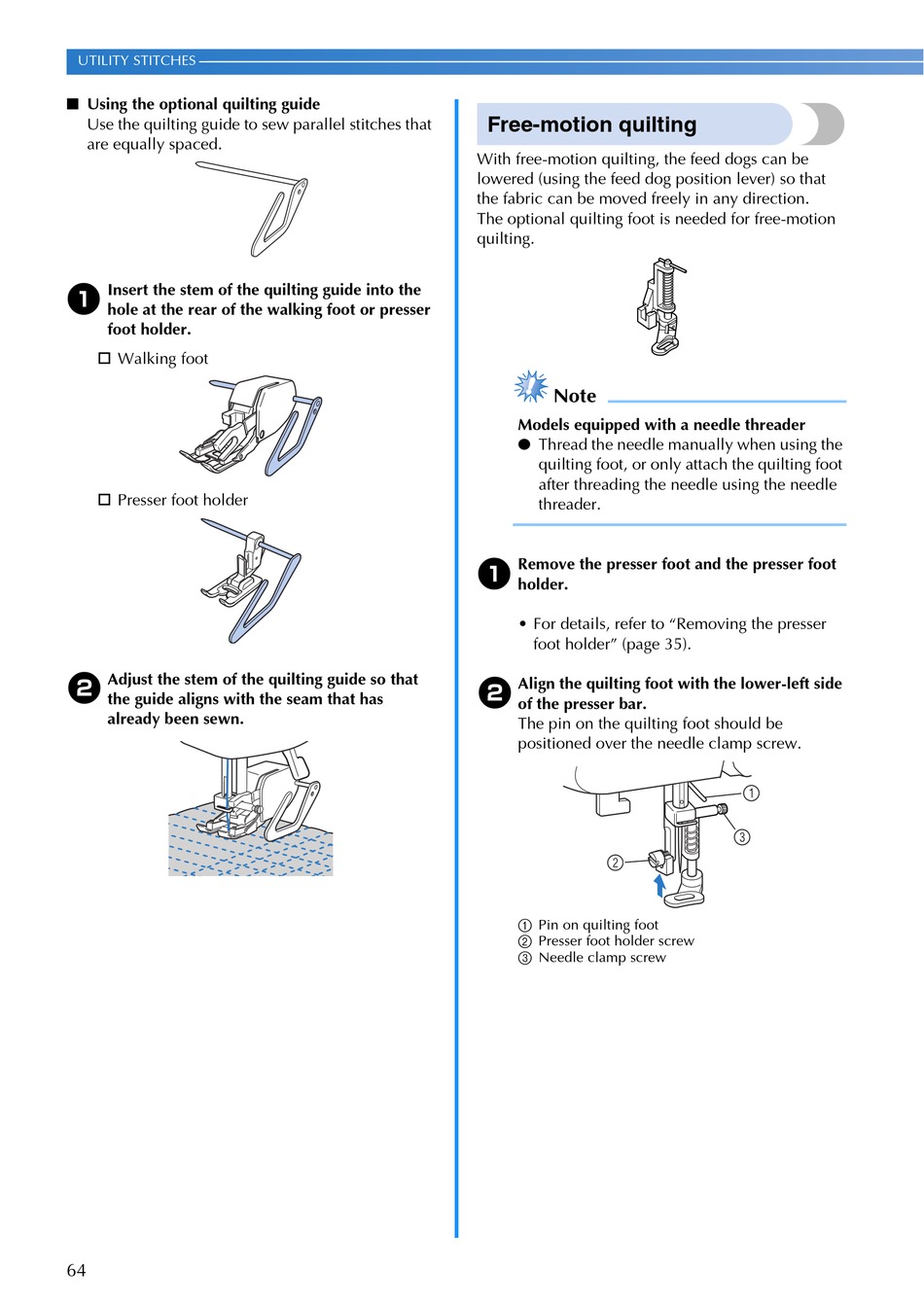 User manual Brother XR-65T (English - 101 pages)