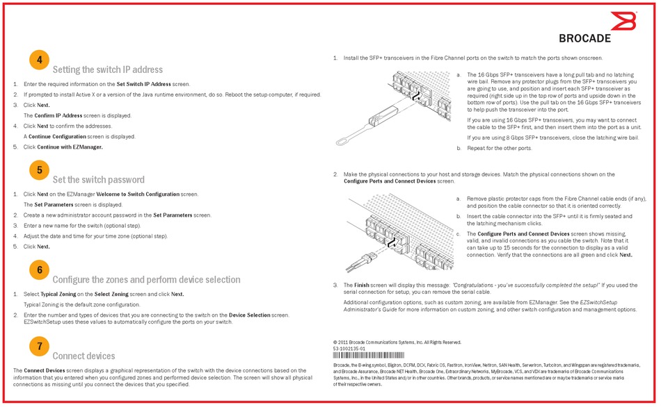 Brocade 6910 Ethernet Access Switch Hardware Installation Guide