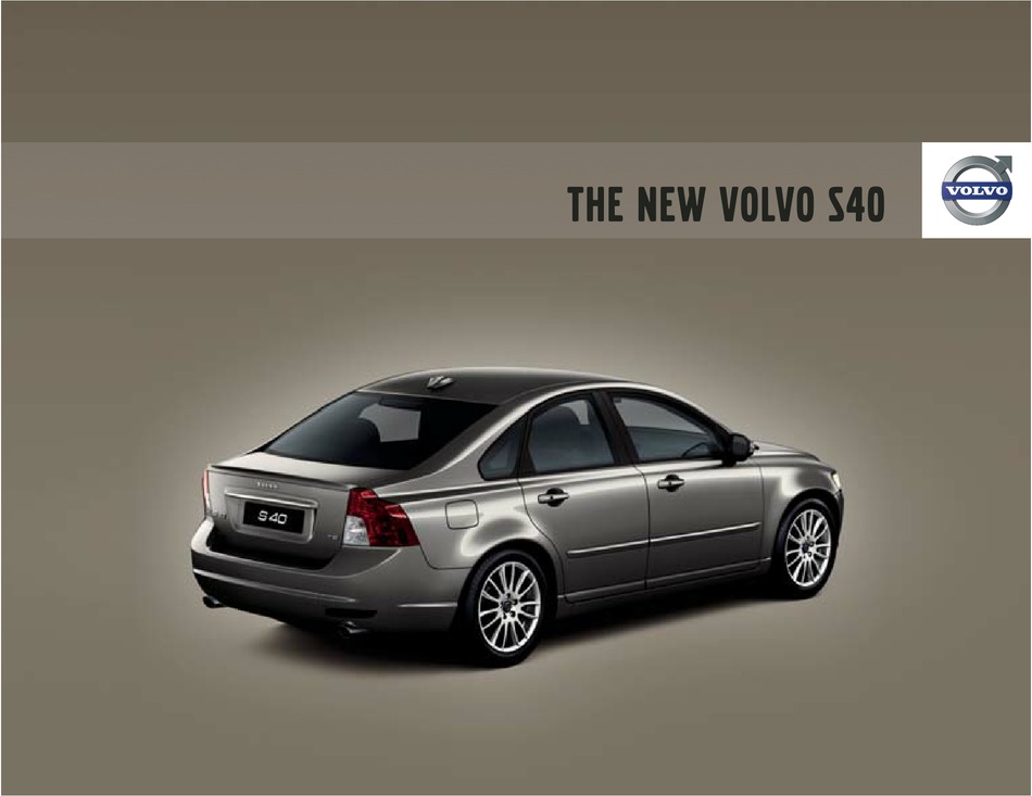 Volvo s40 pdf