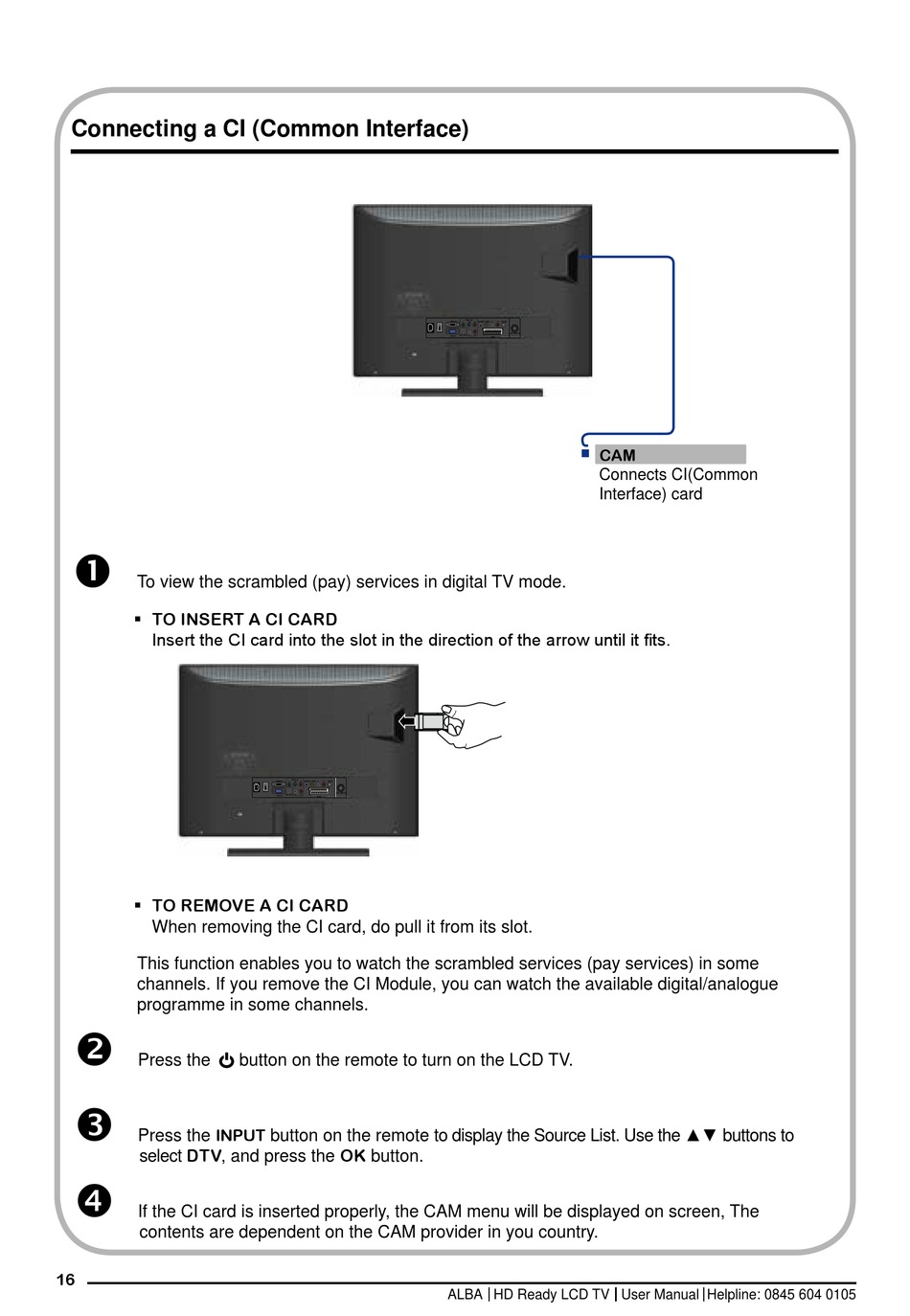 Common Interface on Samsung TV - what is it? How to use the common