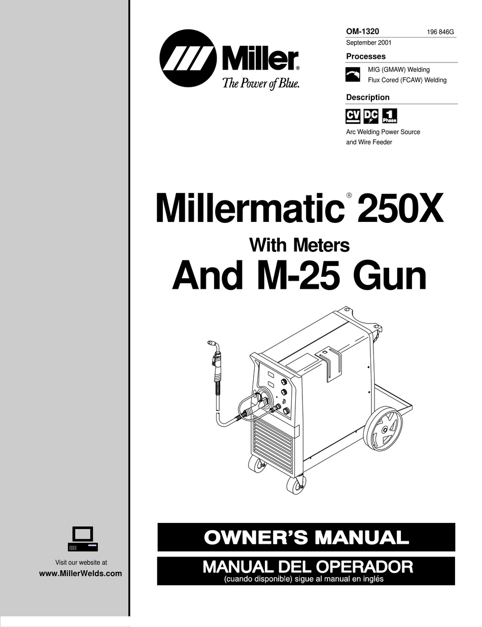 miller-millermatic-250x-owner-s-manual-pdf-download-manualslib