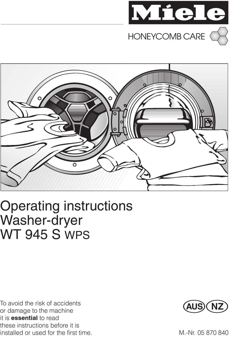 Miele Wt S Wps Operating Instructions Manual Pdf Download Manualslib