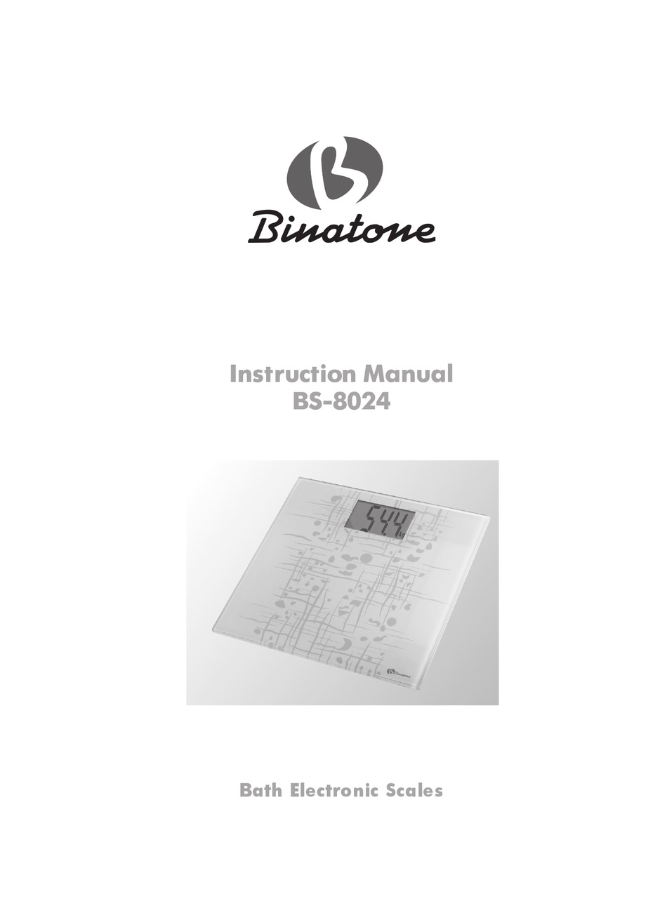 BINATONE BS-8024 INSTRUCTION MANUAL Pdf Download | ManualsLib