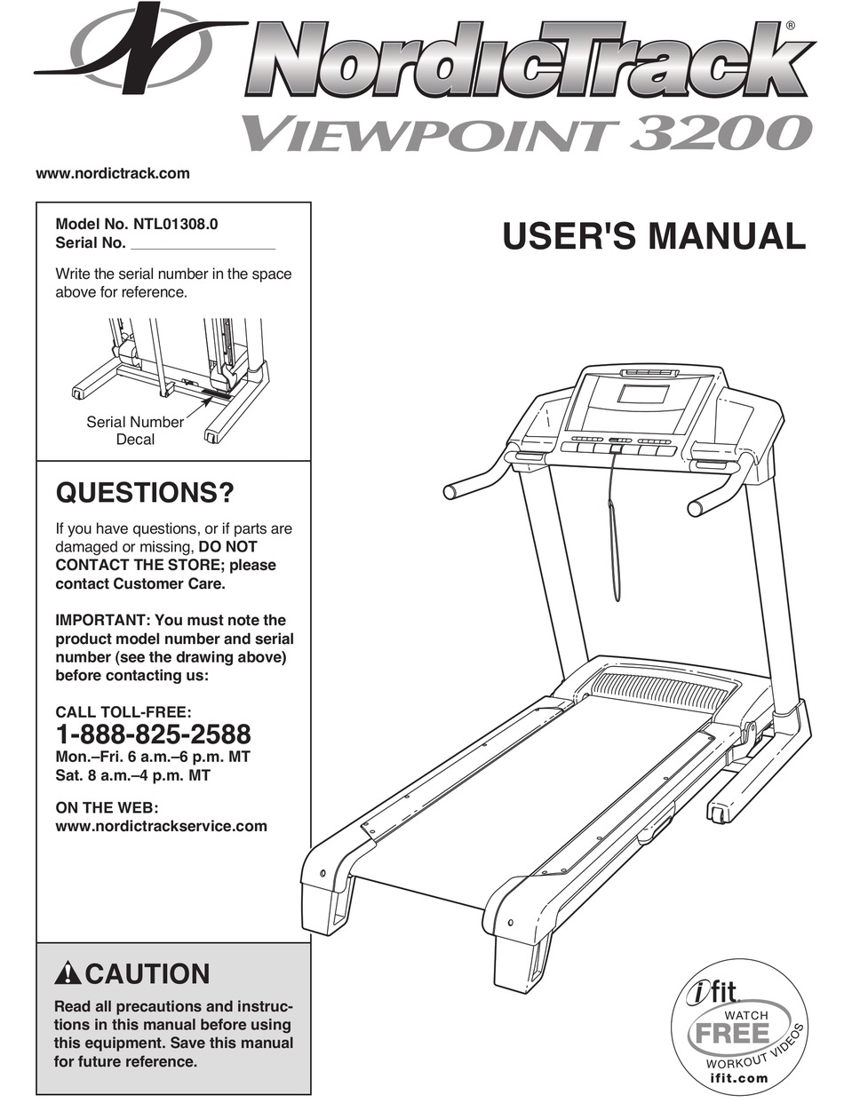 NORDICTRACK NTL01308.0 USER MANUAL Pdf Download | ManualsLib