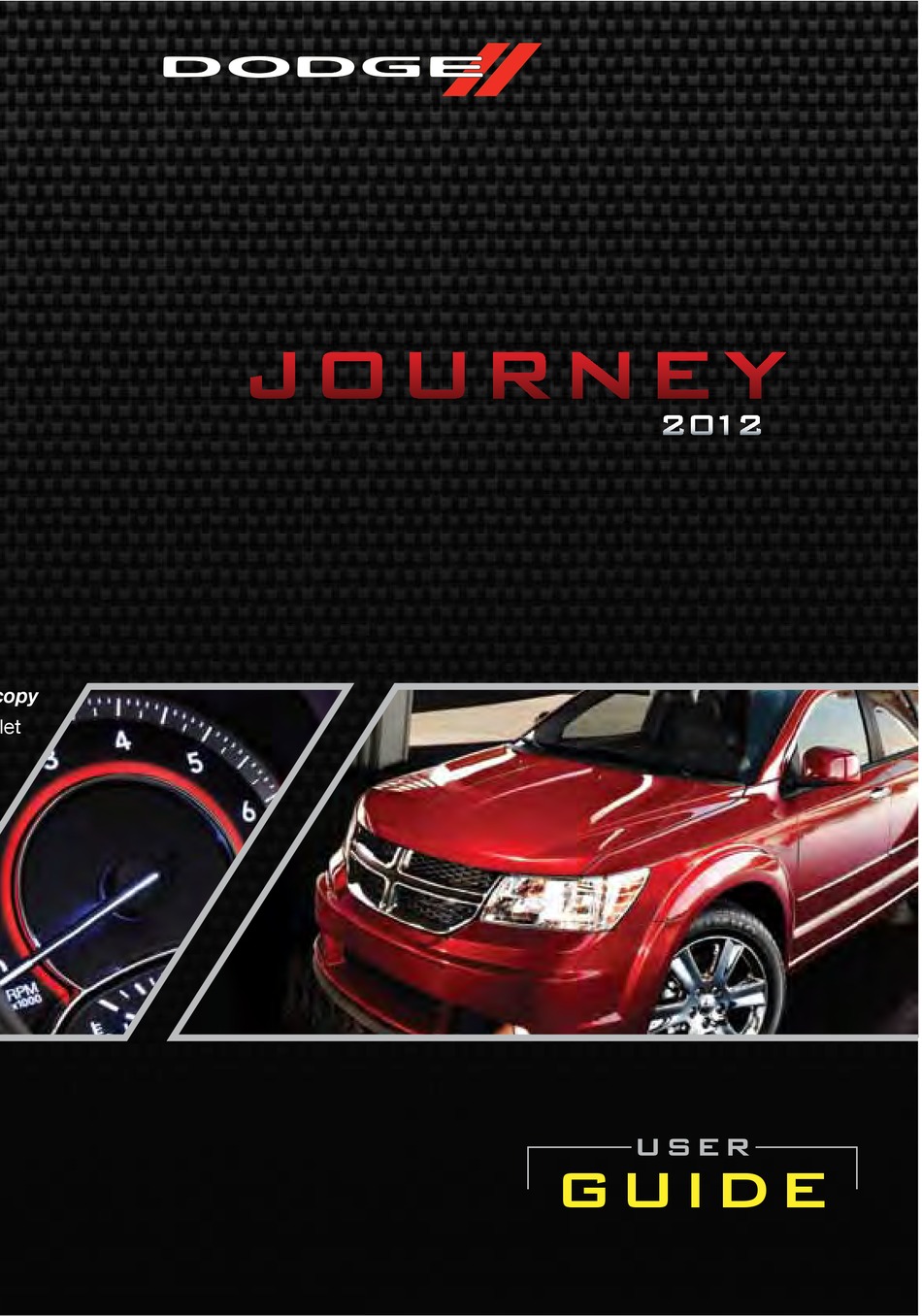 dodge journey 2012 car manual