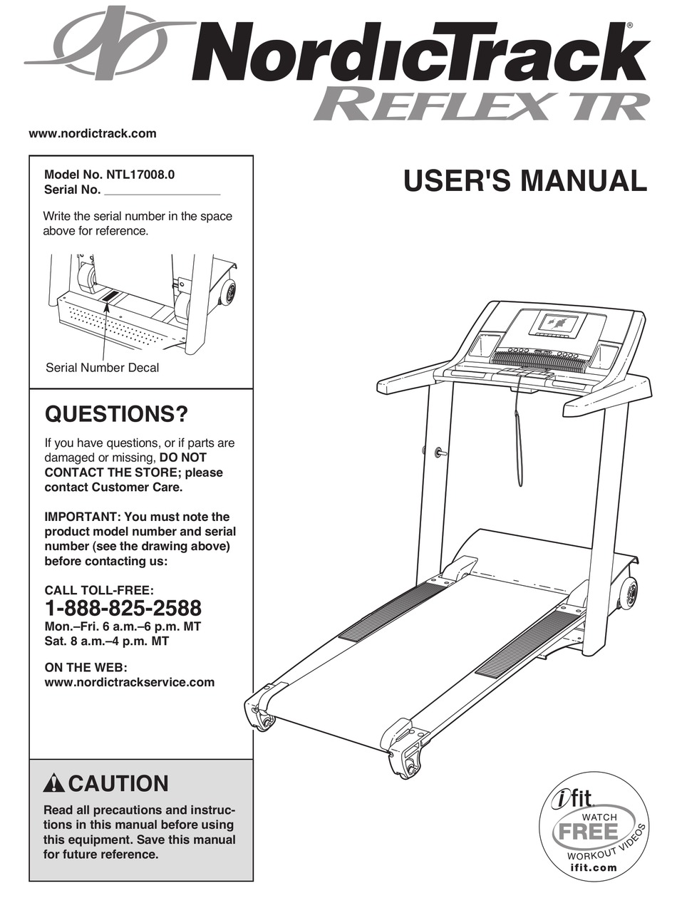 NORDICTRACK NTL17008.0 USER MANUAL Pdf Download | ManualsLib