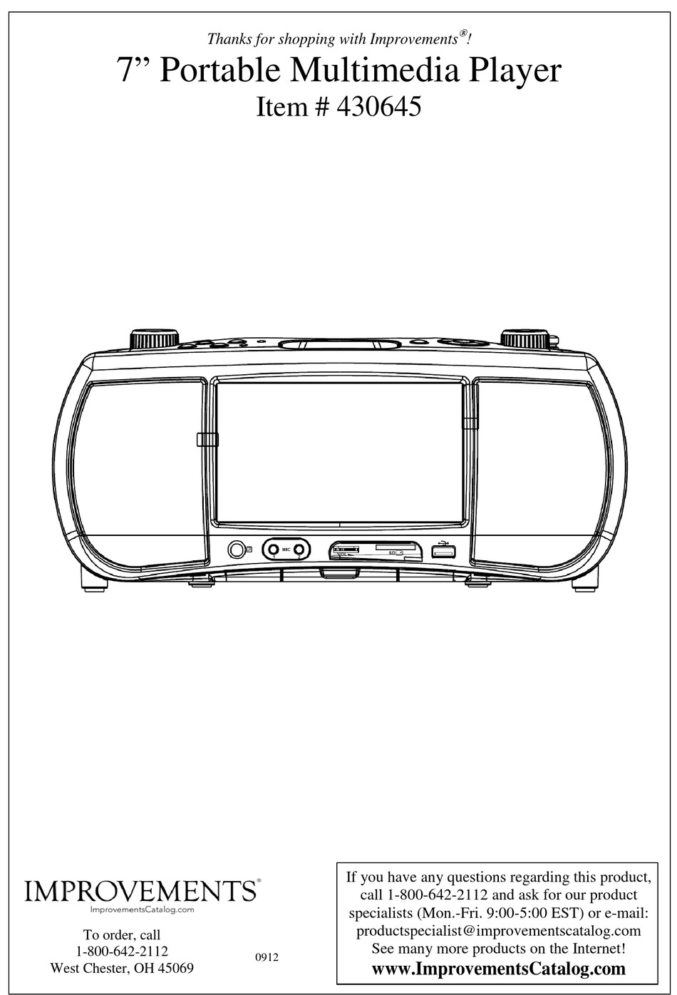 COBY TF-DVD777 USER MANUAL Pdf Download | ManualsLib