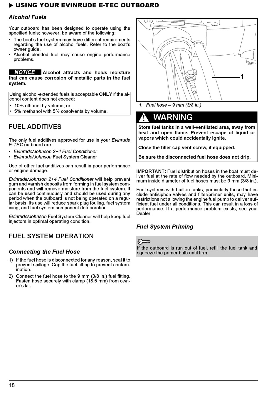 BRP Evinrude Anti-Siphon Valve – Valve Anti Siphon 3/8 – Moto