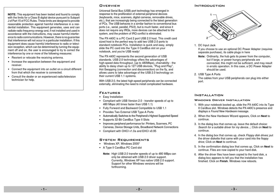 PLANEX USB 2.0 USER MANUAL Pdf Download | ManualsLib