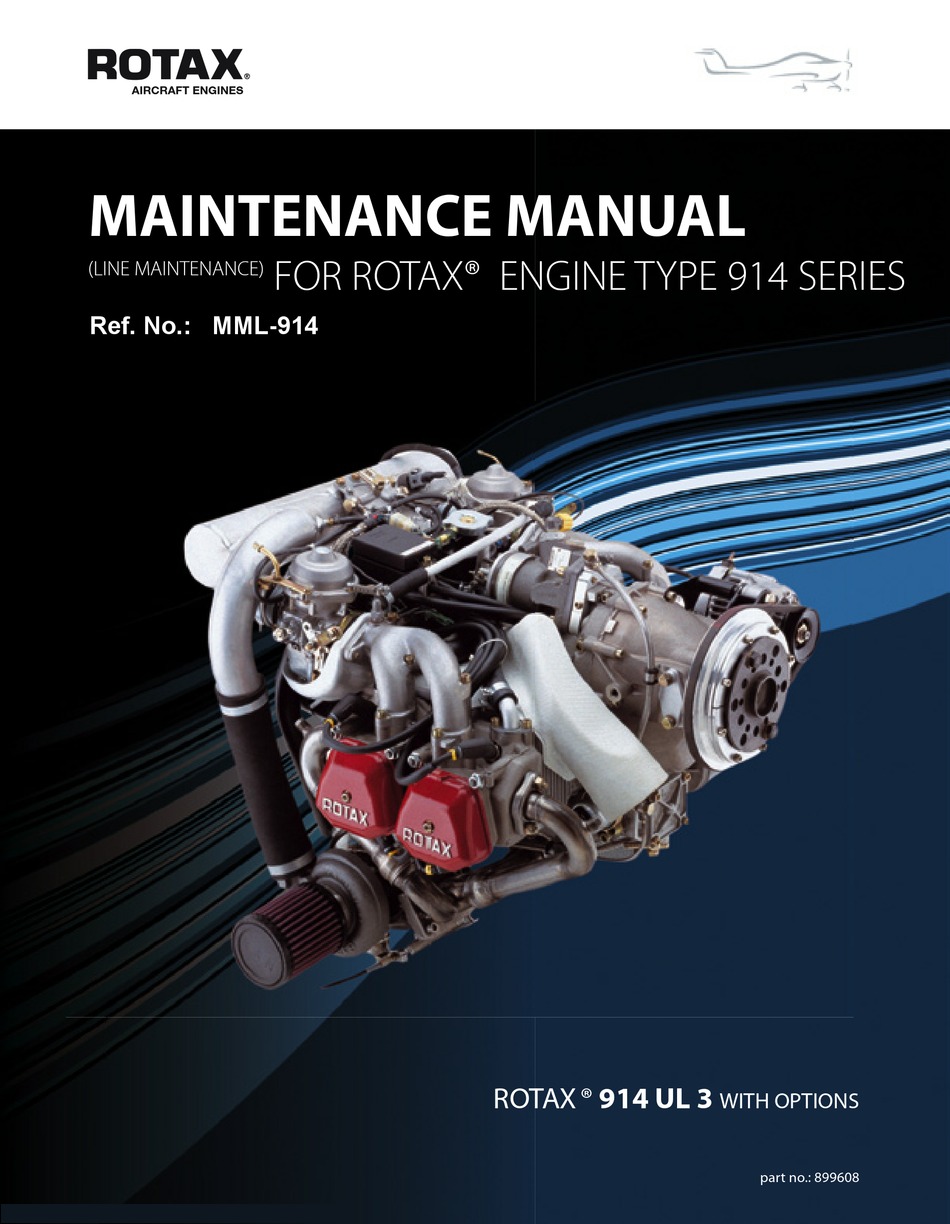 ROTAX 914 SERIES MAINTENANCE MANUAL Pdf Download | ManualsLib