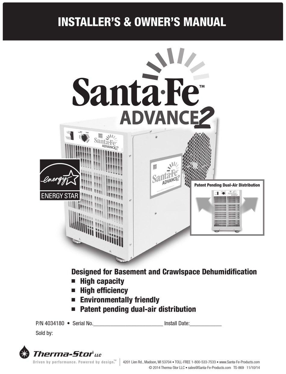 SANTA FE ADVANCE 2 OWNER