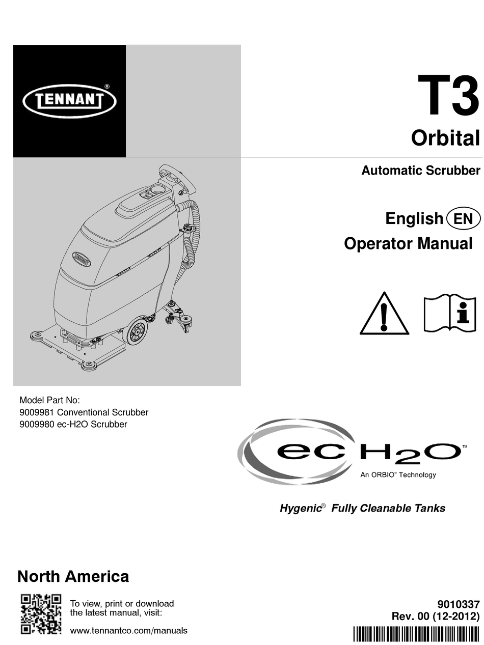 TENNANT T3 ORBITAL OPERATOR