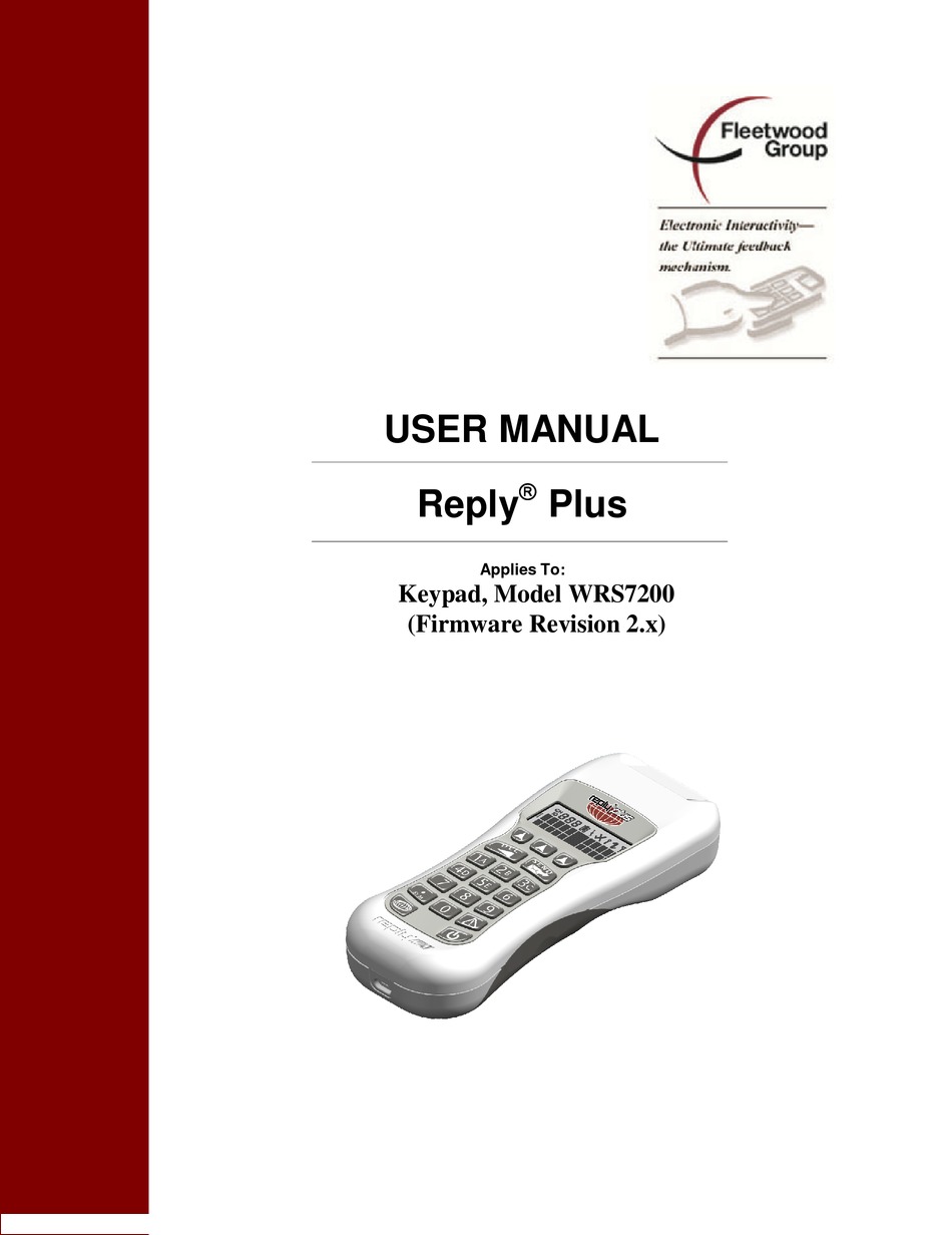 fleetwood-reply-plus-wrs7200-user-manual-pdf-download-manualslib