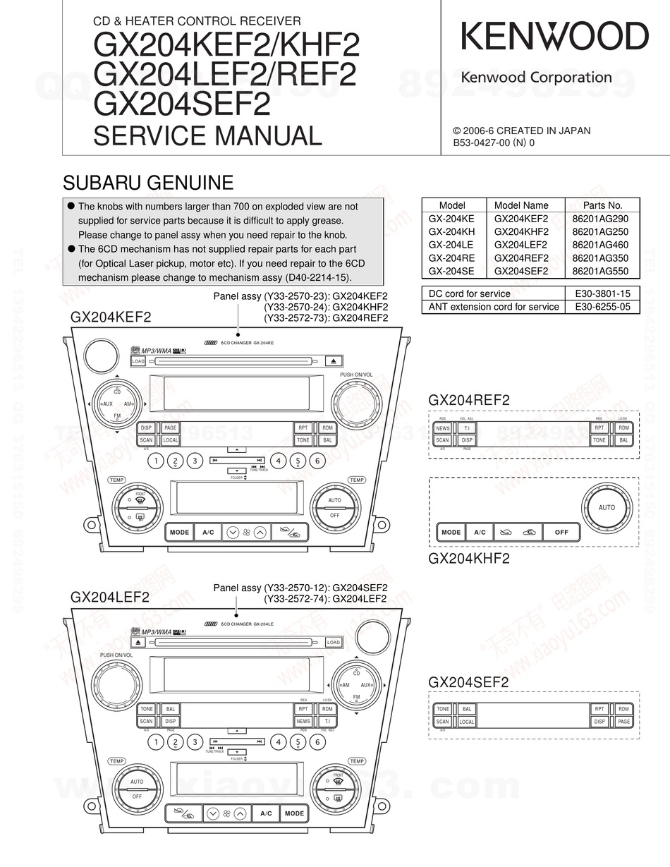 Kenwood Gx 204ke Service Manual Pdf
