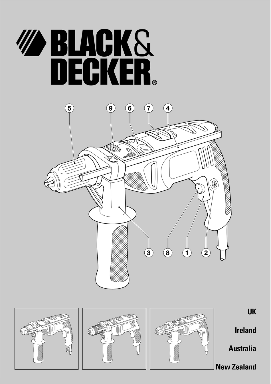 Black & Decker KR532 Spare Parts List Type: 1