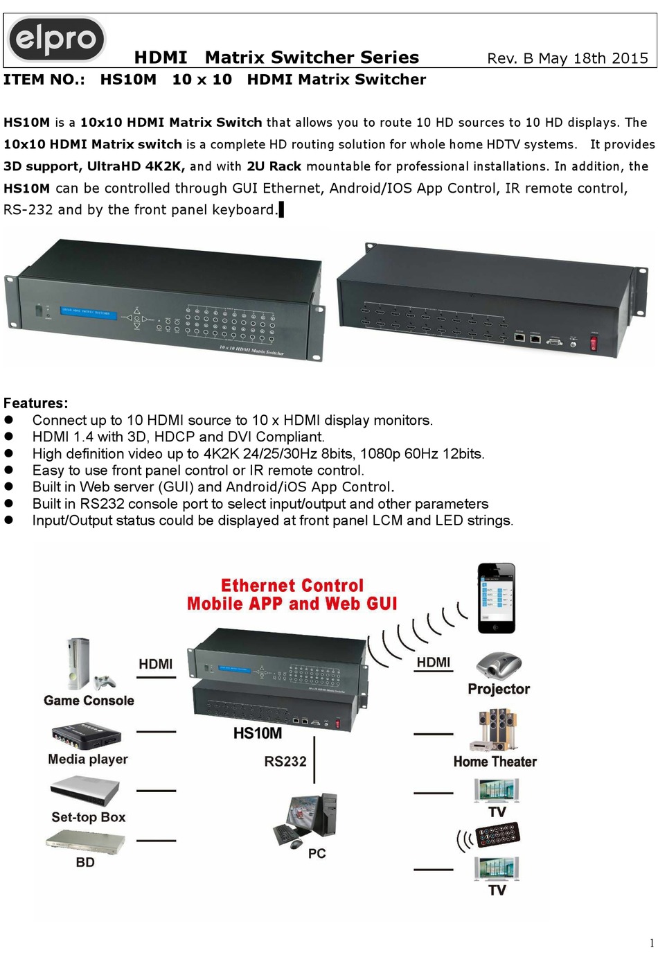 ELPRO HS10M MANUAL Pdf Download | ManualsLib