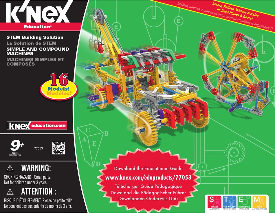 Knex Stem Building Solution Instruction Manual Pdf Download Manualslib