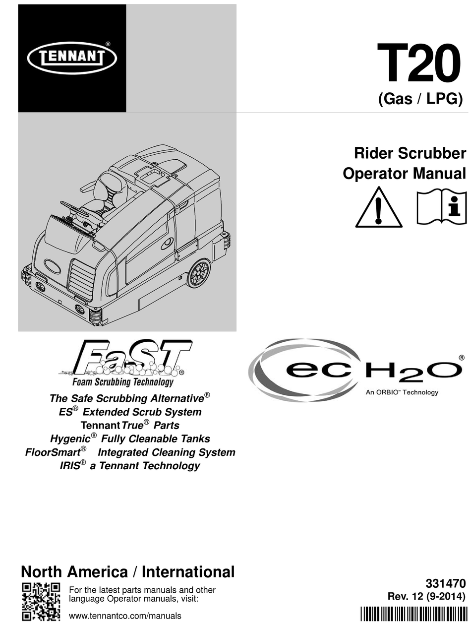 Tennant T600 Parts Manual