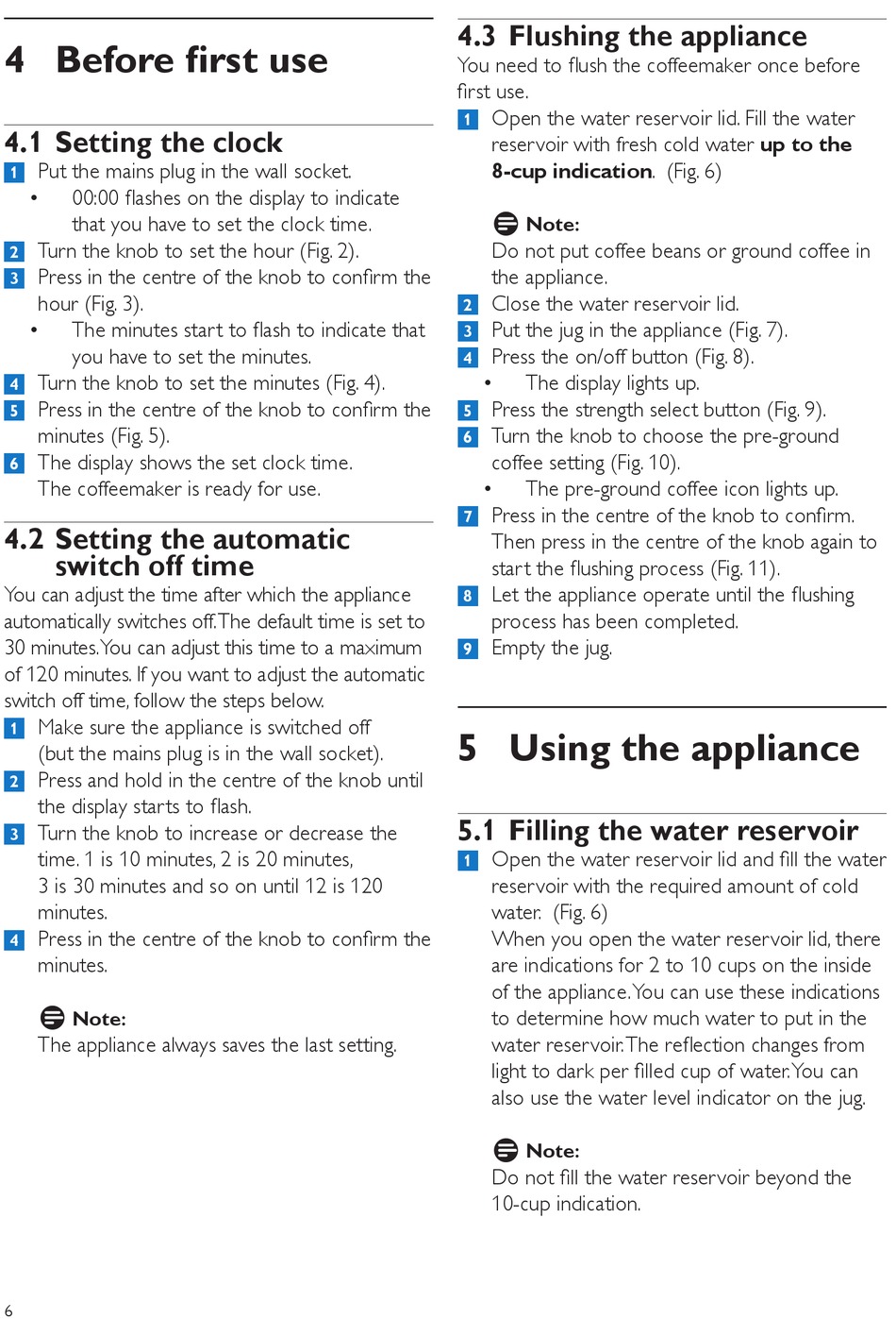 User manual Philips Grind & Brew HD7762 (English - 30 pages)