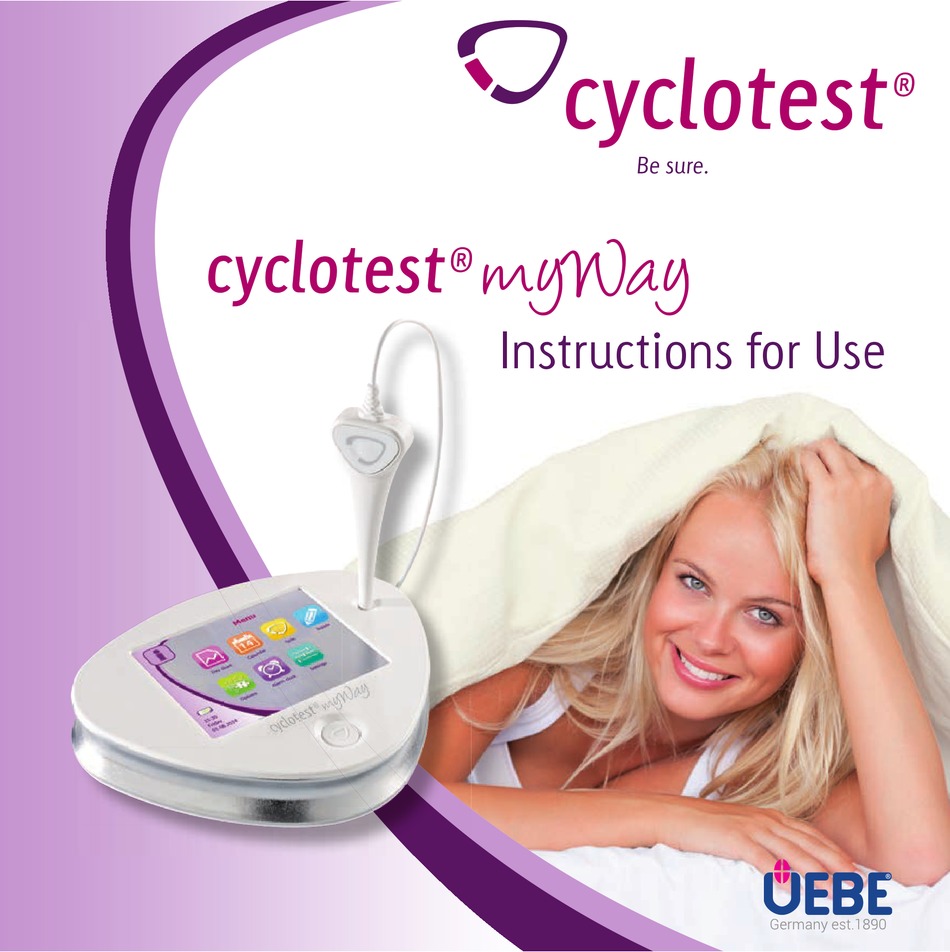 Cyclotest Myway - Contracepts Computer from Children. Basal Thermometer for  Safe by Fertile Day