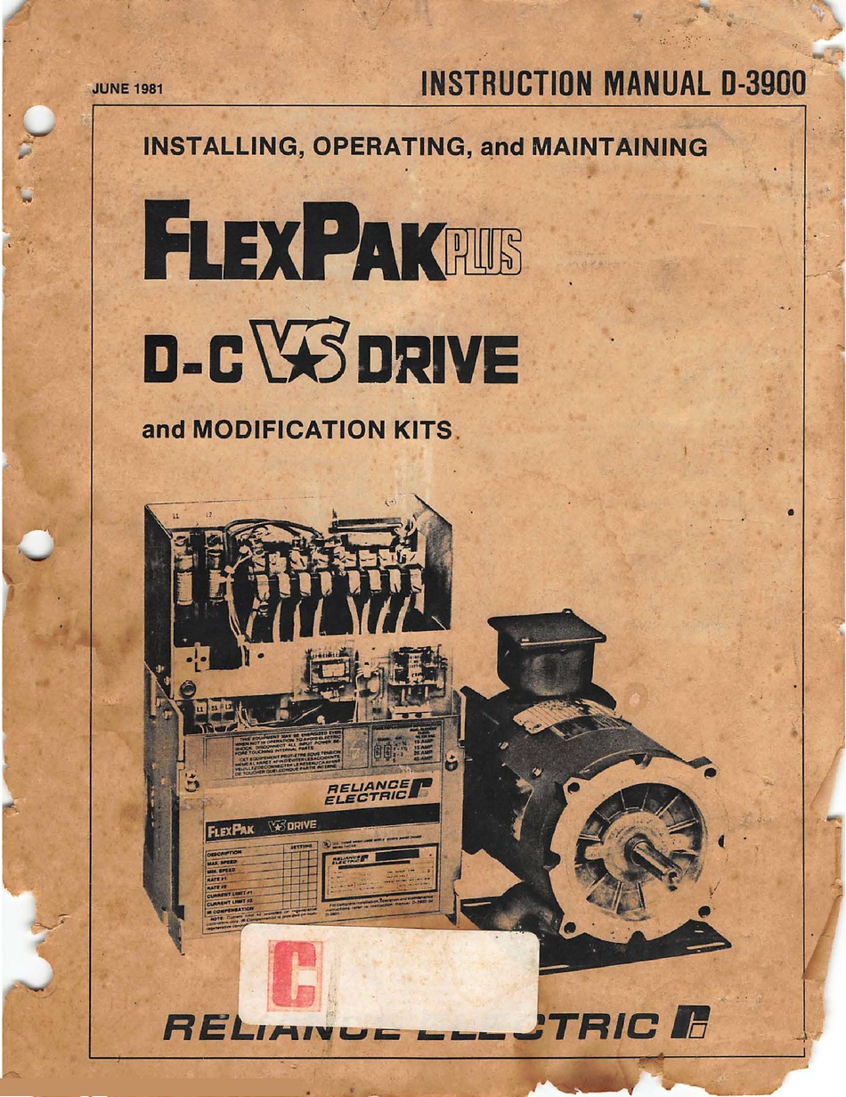 RELIANCE FLEXPAK PLUS INSTALLING, OPERATING & MAINTAINING Pdf Download ManualsLib