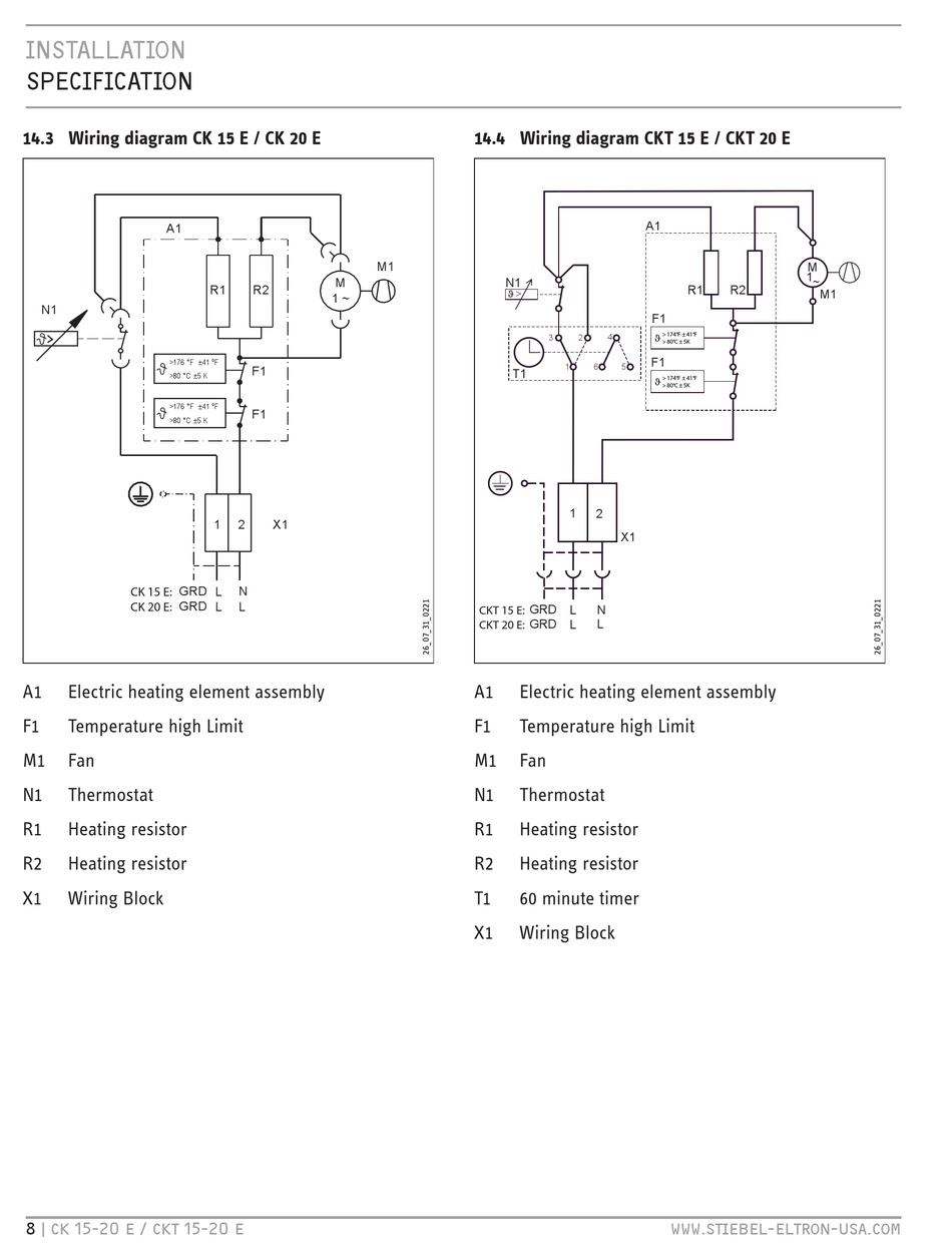 STIEBEL ELTRON CK 15 