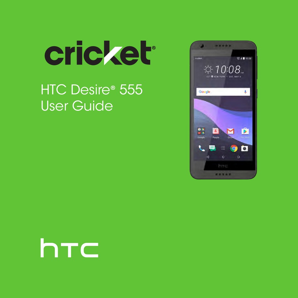 HTC DESIRE 555 USER MANUAL Pdf Download | ManualsLib