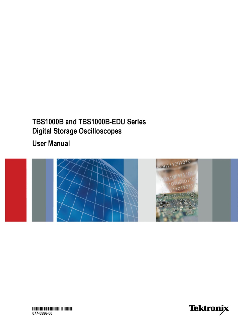 TEKTRONIX TBS1000B SERIES USER MANUAL Pdf Download | ManualsLib