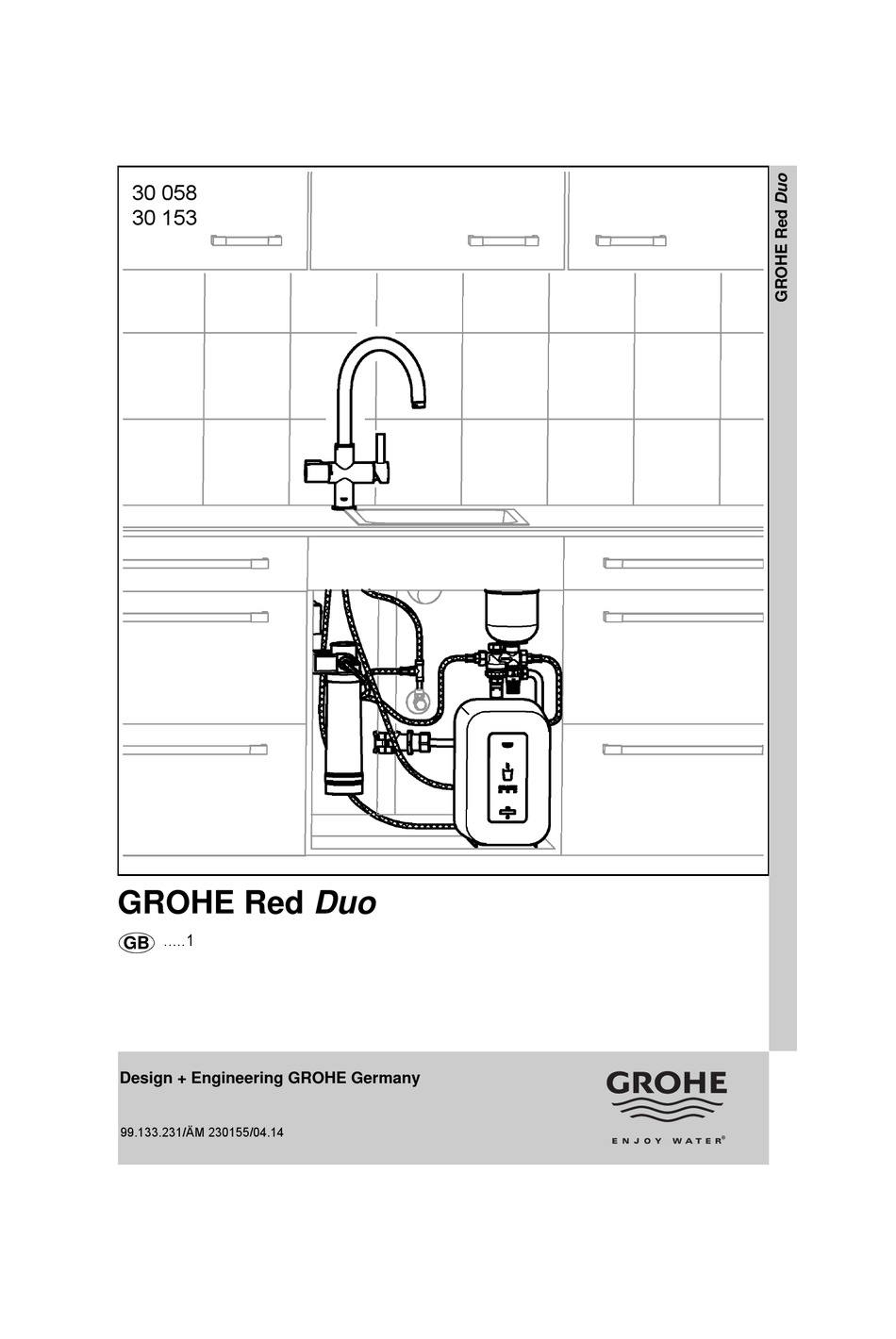 Hollow Styring Parcel GROHE RED DUO 30 058 TECHNICAL MANUAL Pdf Download | ManualsLib