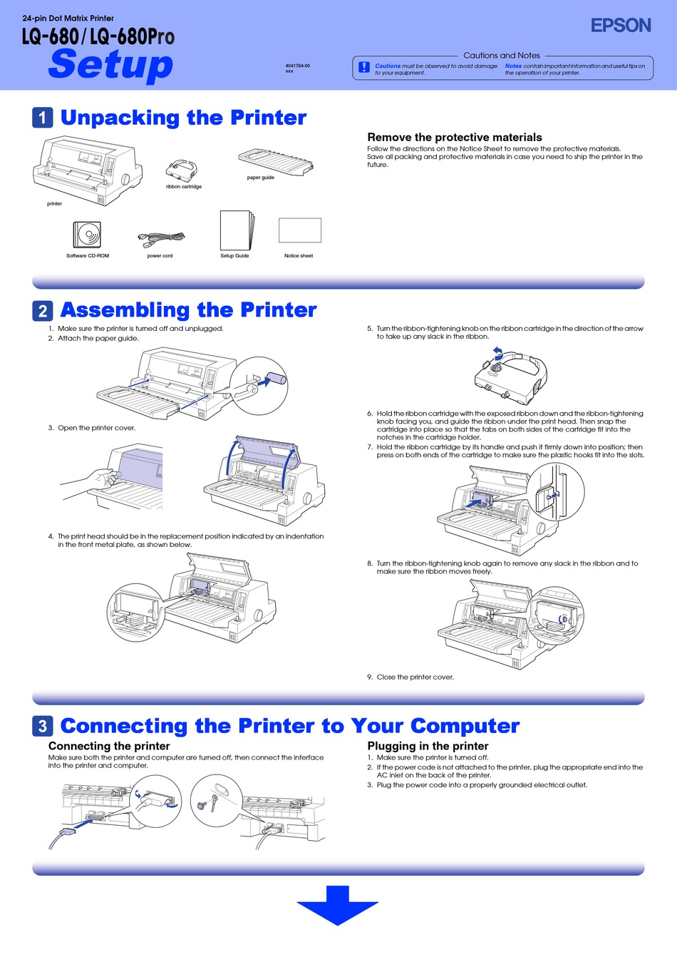 Epson Lq 680 Setup Manual Pdf Download Manualslib 9174