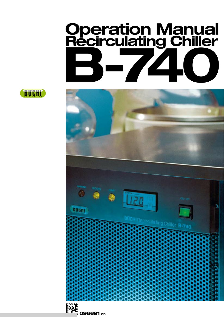 BUCHI B-740 CHILLER OPERATION MANUAL | ManualsLib