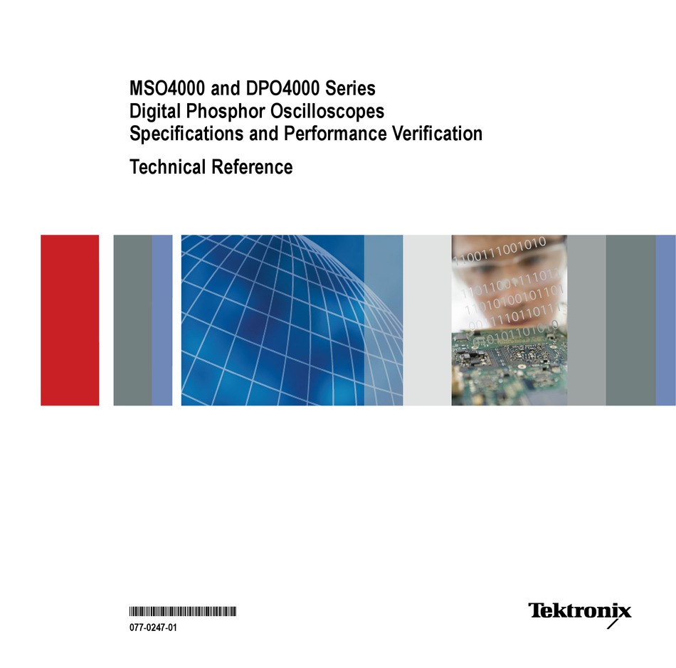 TEKTRONIX MSO4000 SERIES TECHNICAL REFERENCE Pdf Download | ManualsLib