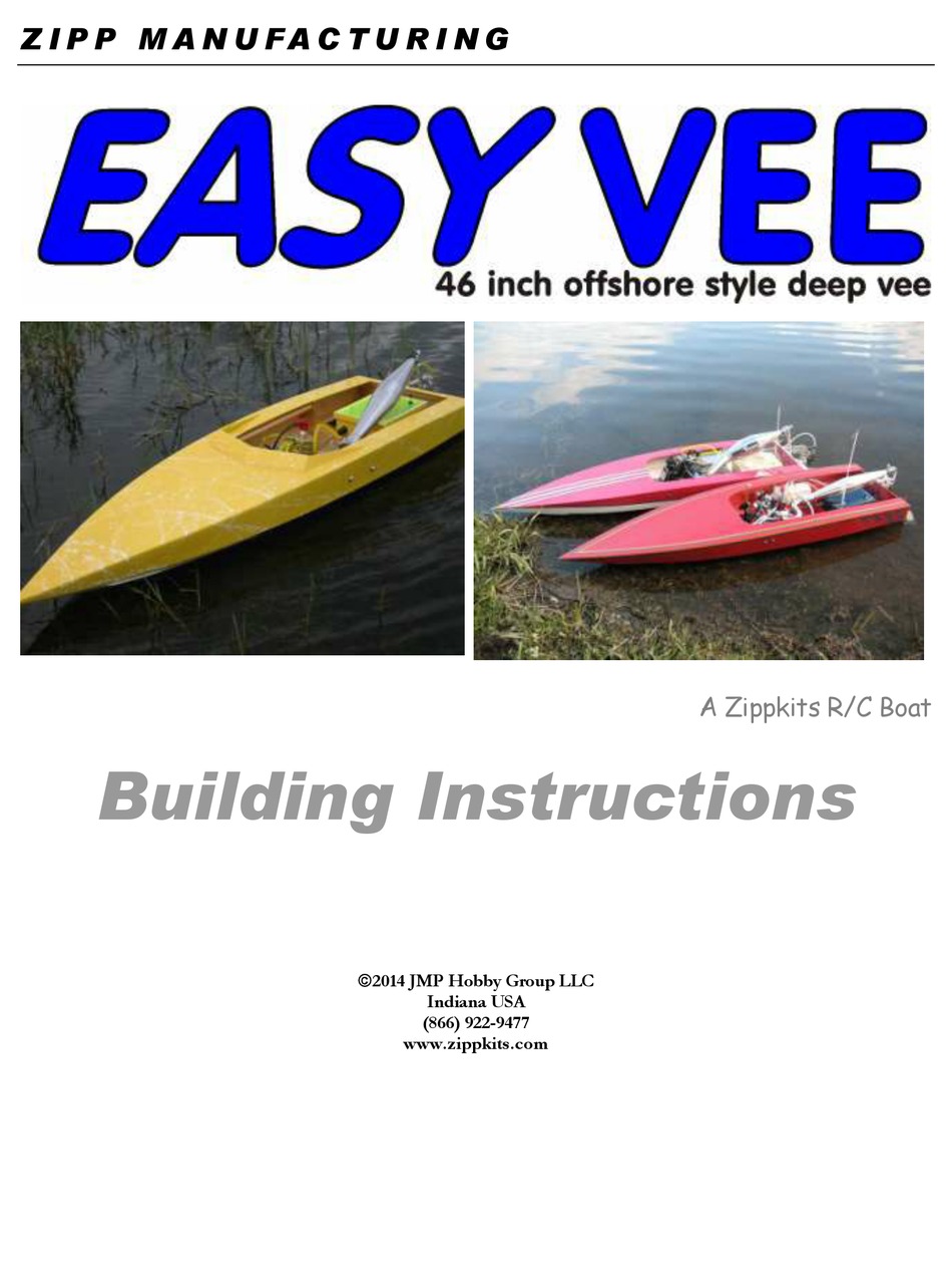 ZIPP EASY VEE BUILDING INSTRUCTIONS Pdf Download ManualsLib