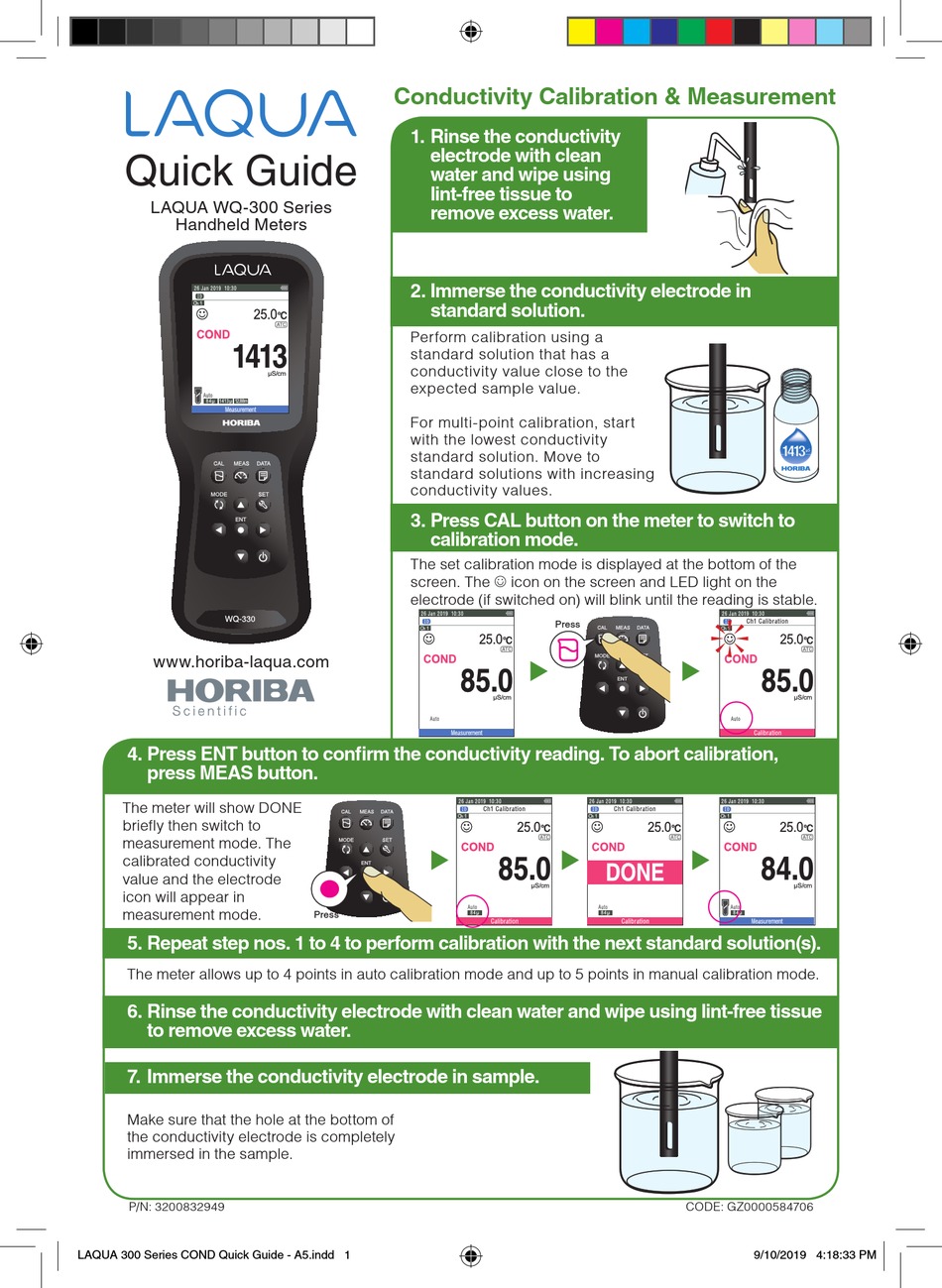 Horiba La-950 Manual