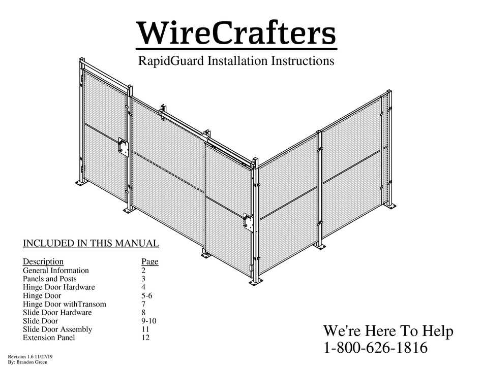 WIRECRAFTERS RAPIDGUARD INSTALLATION INSTRUCTIONS MANUAL Pdf Download