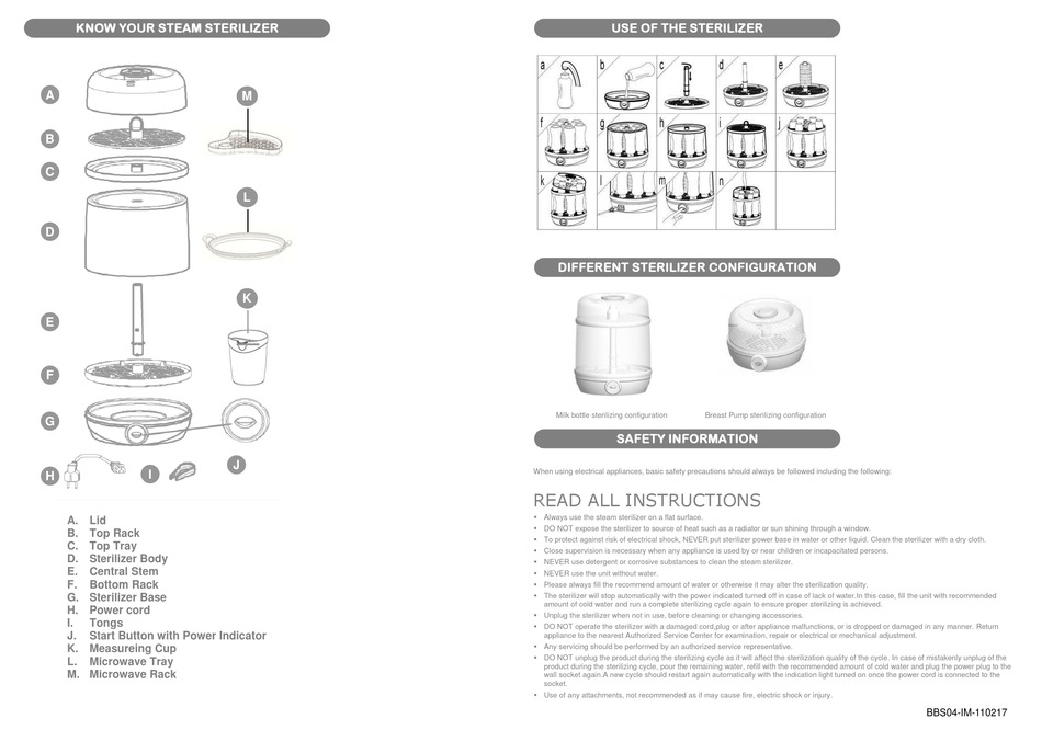 BABYBELLE BBS04 INSTRUCTIONAL MANUAL Pdf Download | ManualsLib