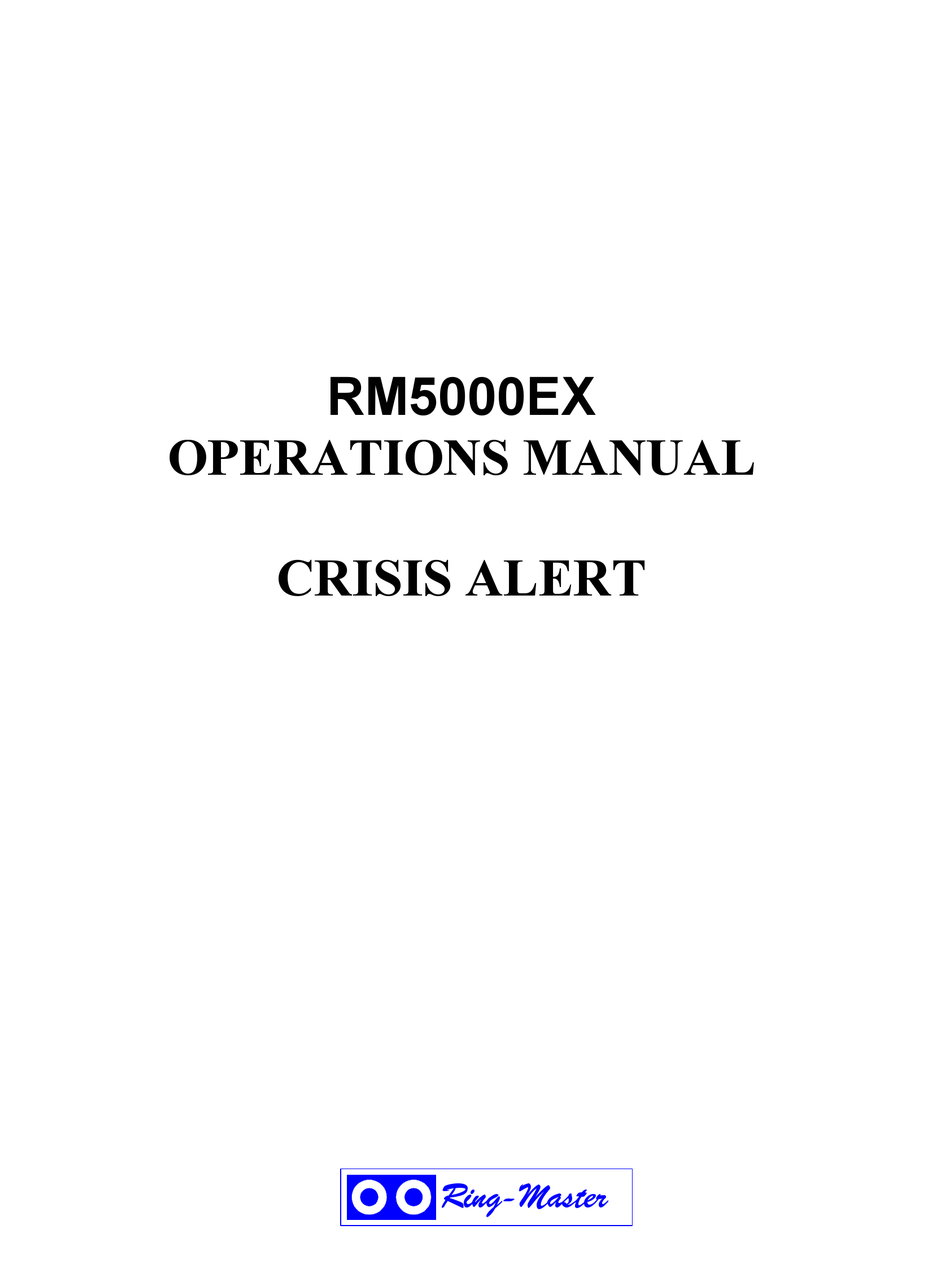 ring-master-rm5000ex-operation-manual-pdf-download-manualslib