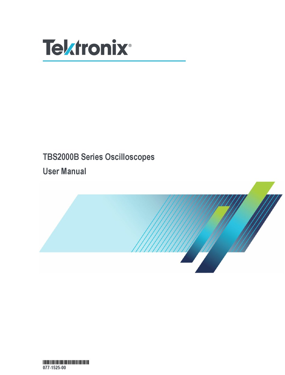 TEKTRONIX TBS2000B SERIES USER MANUAL Pdf Download | ManualsLib